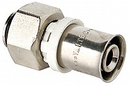 Соединитель коллекторный пресс VALTEC, для м./п. трубы 16(2,0), 10/260