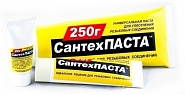 Паста для уплотнения резьбовых соедиений "СантехПаста" 250 гр. в тубе, /60/